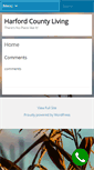 Mobile Screenshot of harfordcountyliving.com